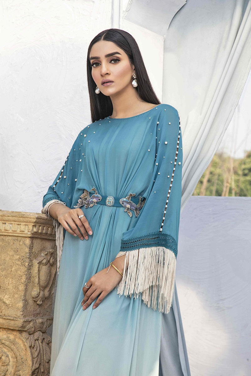 Kaftan Ocean Green